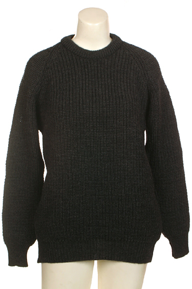 Aran Crafts Mens Ribbed Crewneck Sweater Crew Neck