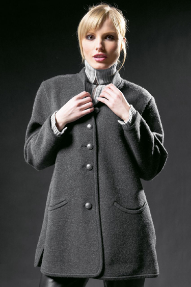 65220 Geiger Of Austria Boiled Wool Coat