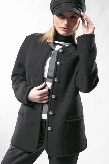 65520 Geiger Of Austria Boiled Wool Coat